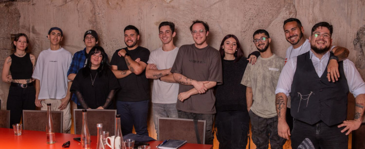 Los participantes de la batalla