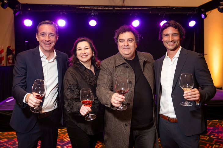Fernando Gabrielli, María Sance, Alejandro Vigil  y Francisco Lavaque