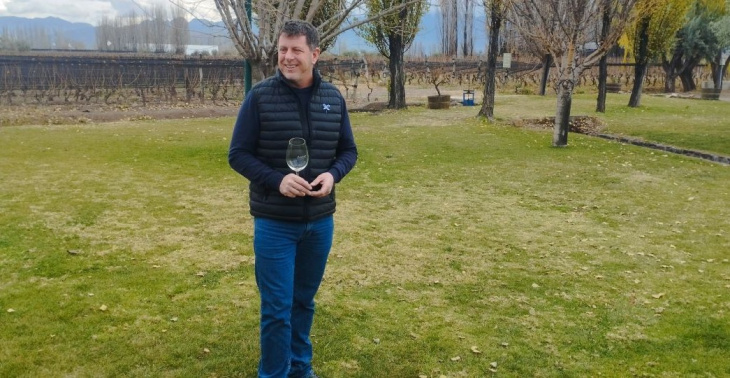 Felipe Stahlschmid, a cargo de la enología de Renacer