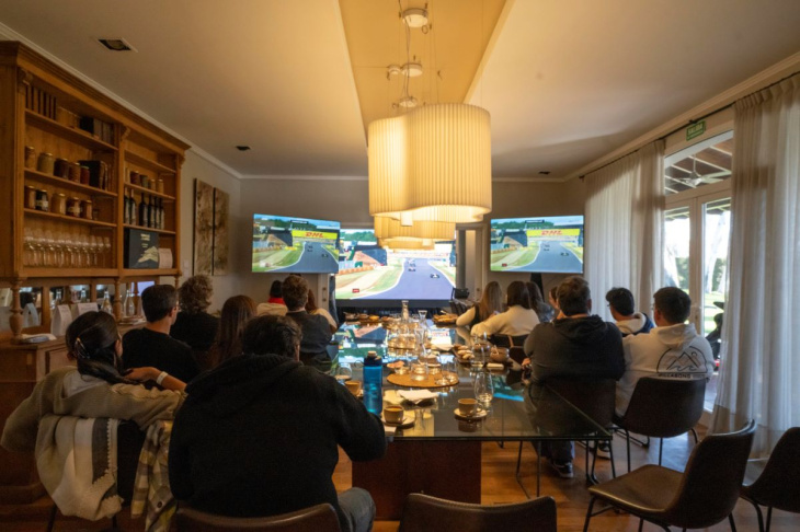 Los fanáticos ya han transformado en un ritual vivir los GP en Terrazas de los Andes