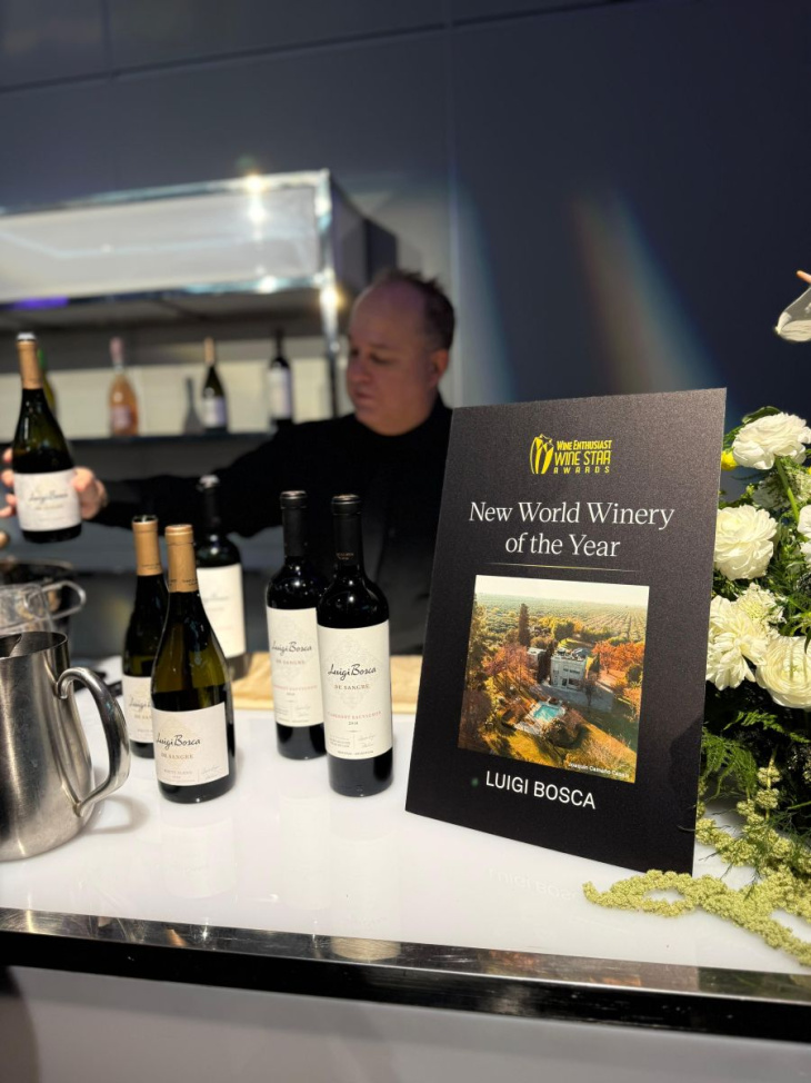 Luigi Bosca celebra su 125° aniversario con uno de los reconocimientos más importantes de la industria vitivinícola global.