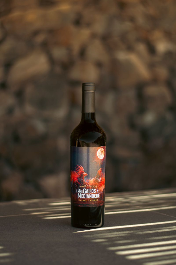 La etiqueta del vino es la primera en Argentina diseñada con Inteligencia Artificial.