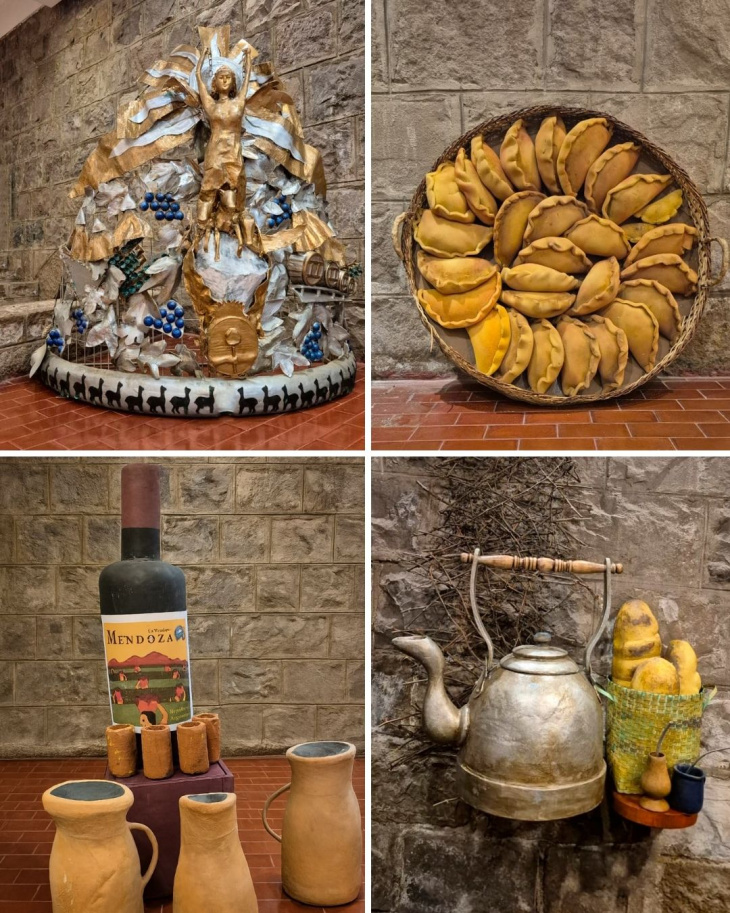 La muestra recorre 90 años de la Fiesta Nacional de la Vendimia.