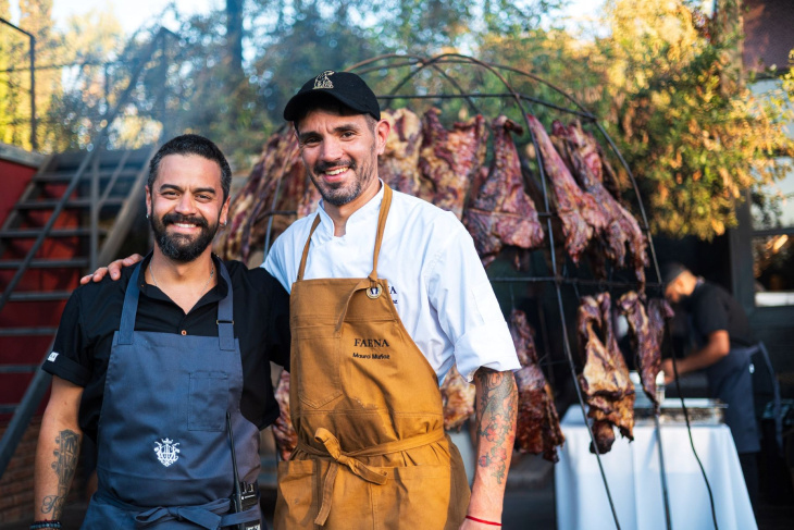 Chefs de Argentina y Chile ofrecieron más de 15 platos distintos.