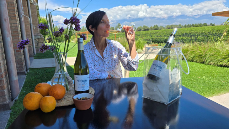 La enóloga Jimena López Campos lidera el desarrollo del nuevo integrante de la línea Altitud.