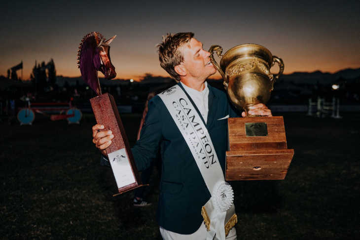 Joaquín Somoza se consagró campeón en la Copa Casa David 2026.