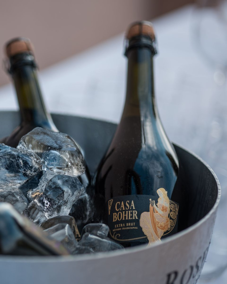 El maridaje fue definido por el enólogo Nicolás Calderón.