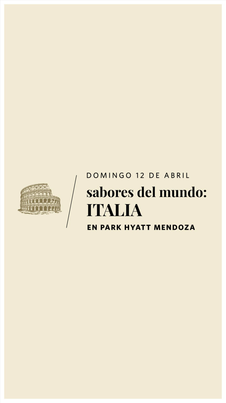 La primera edición dedicada a Italia se realizará el domingo 12 de abril.