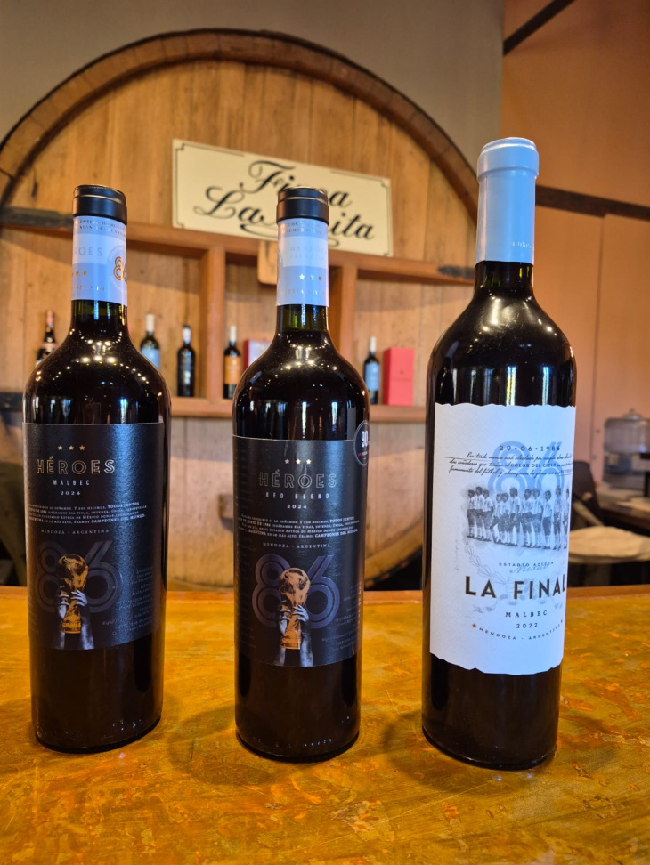 Los vinos de los campeones.
