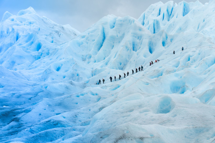 El Calafate busca posicionarse como destino turístico también durante la temporada invernal.