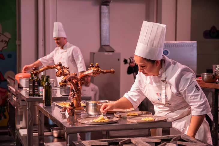 La competencia reúne a cocineros de todo el país.
