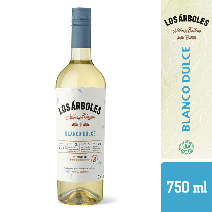 El Blanco Dulce combina azahar, damasco y miel.
