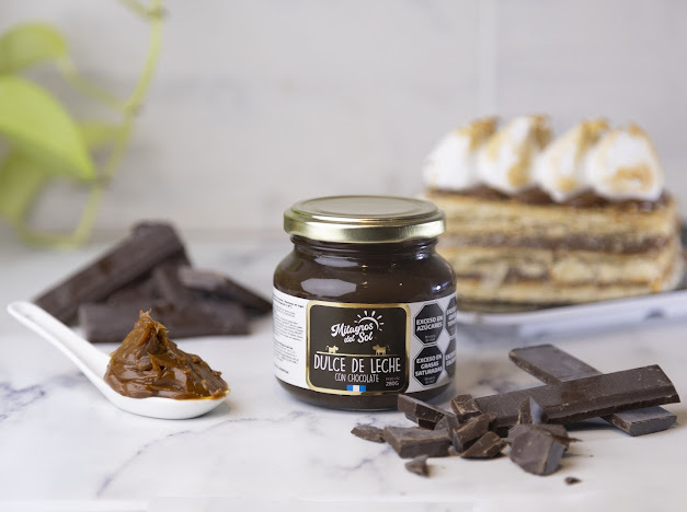 La propuesta cuenta con cuatro variedades de dulce de leche saborizado.