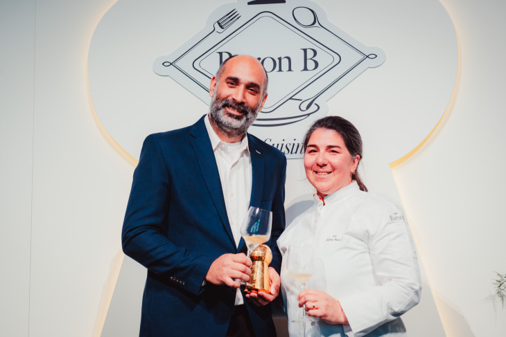 Alina Ruiz, creadora de Anna Restaurante de Campo, recibió el Prix Baron B Édition Cuisine 2026.