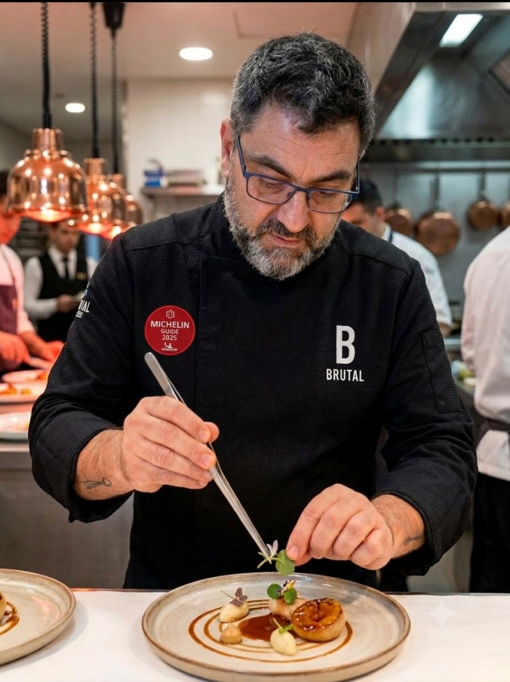 Leonardo Hoffman, chef y creador de la propuesta de Brutal