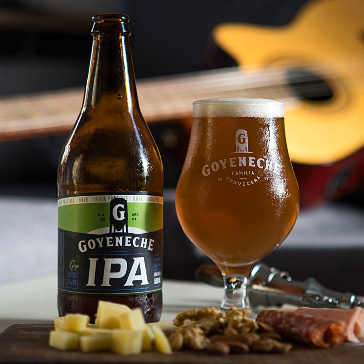 Goyeneche se suma con IPA al día de la cerveza aresanal