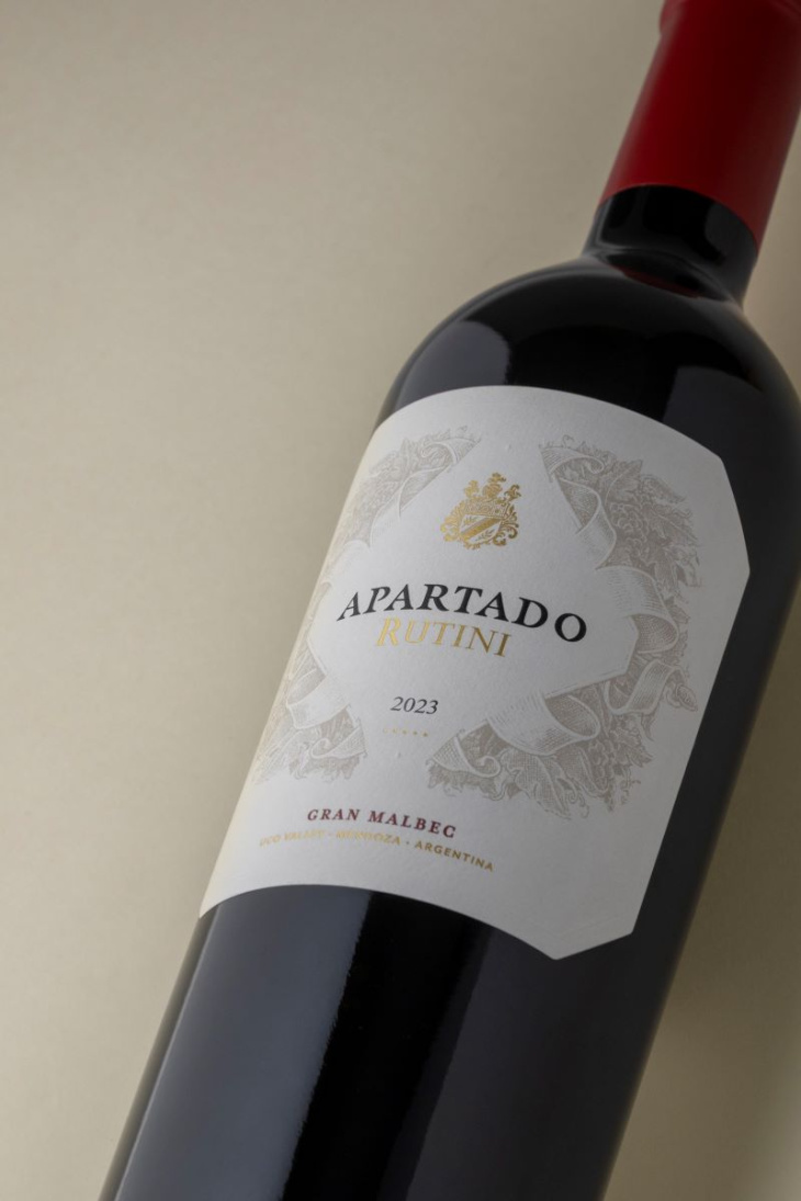 Rutini Apartado Gran Malbec 2023 recibió una Master Medal.