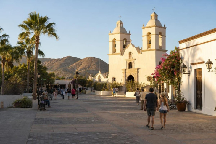 “La misión de San José del Cabo forma parte del recorrido por el centro histórico.”