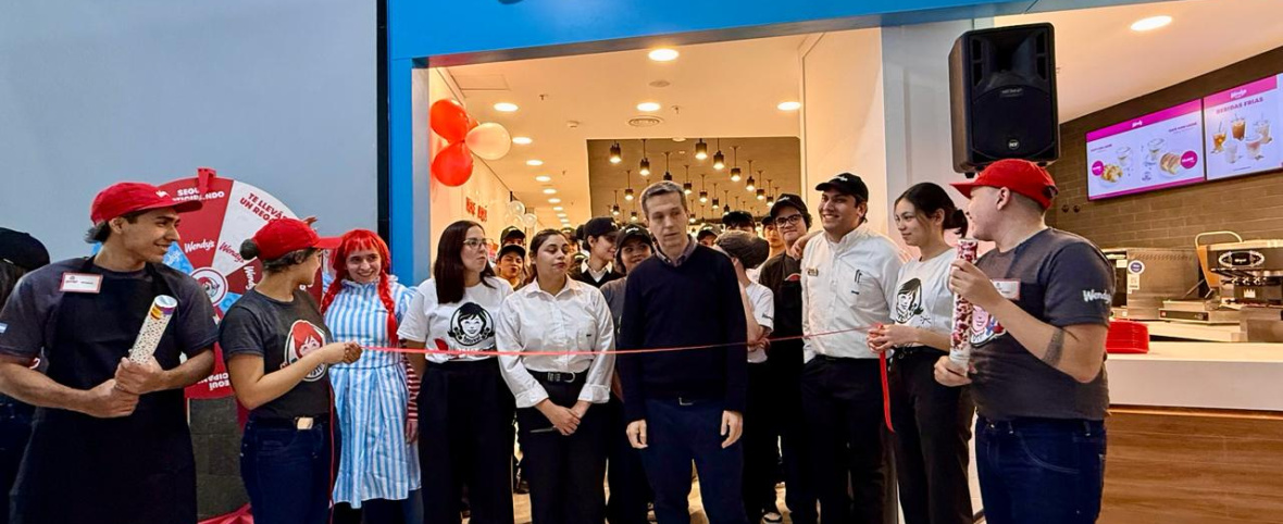 Fast food: Wendy’s eligió Mendoza Shopping para iniciar su expansión nacional