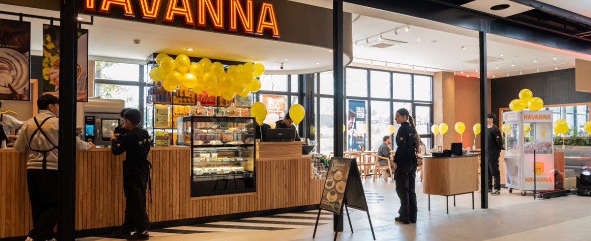 Havanna inauguró su sexto local en Mendoza y desembarcó en Espacio Costanera