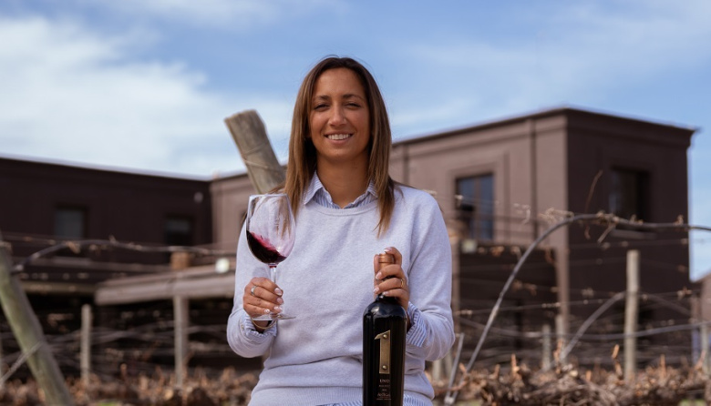 Paula González, responsable de los vinos de Antigal