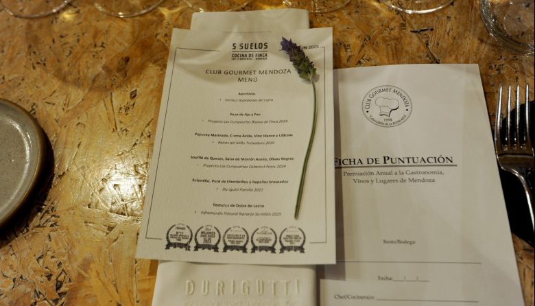 Club Gourmet Mendoza celebró una exclusiva noche gastronómica en Durigutti Family Winemakers