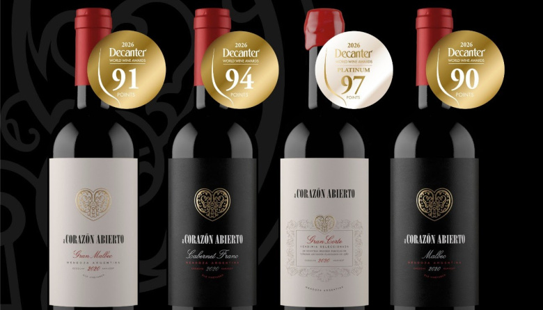 Un vino mendocino logró 97 puntos en Decanter y quedó entre los mejores de Argentina