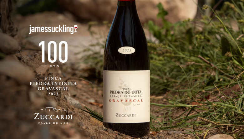 Zuccardi volvió a alcanzar el puntaje perfecto con su Malbec Gravascal 2023