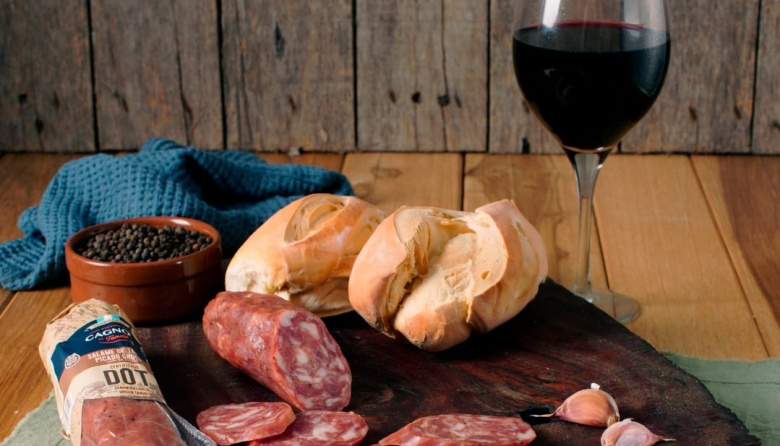 Cagnoli fue distinguida con el mejor salame picado grueso en Caminos y Sabores