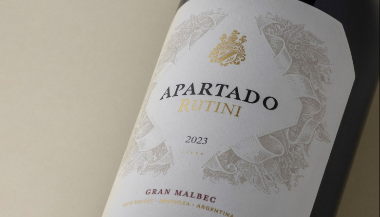 Rutini Apartado Gran Malbec 2023 recibió una Master Medal de The Drinks Business