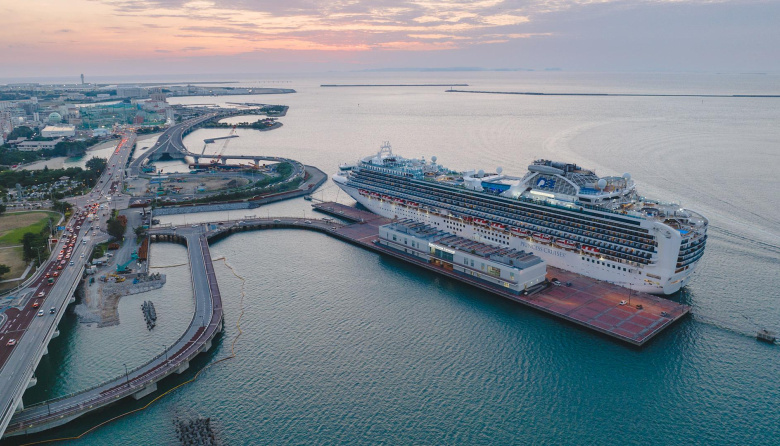 Okinawa tendrá una nueva terminal de cruceros de MSC y Royal Caribbean