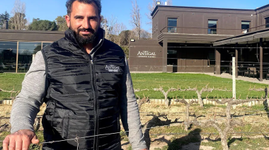 Matías Casagrande revela la viticultura de precisión en Antigal