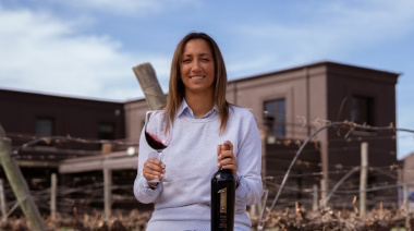 Paula González, responsable de los vinos de Antigal