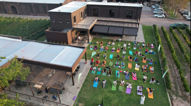 Yoga por los Caminos del Vino suma bienestar y enoturismo entre viñedos de Mendoza