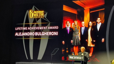 Alejandro P. Bulgheroni fue distinguido por Wine Enthusiast con el Lifetime Achievement Award