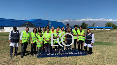Eco de los Andes celebra un año del Eco Tour, su programa de puertas abiertas en Tunuyán