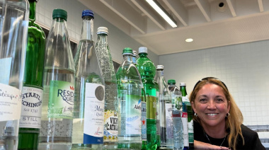 Analía Videla la Sommelier de Aguas que revela el lado sensorial del agua en la alta gastronomía