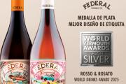 Vermut Federal recibe doble medalla de plata por su diseño de etiquetas