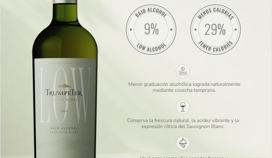 La nueva apuesta de Rutini Wines: vinos más livianos y con menor graduación alcohólica